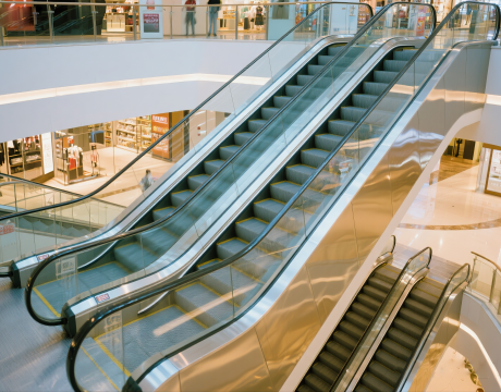 大型购物中心手扶电梯，细节丰富，商业摄影，02(1)